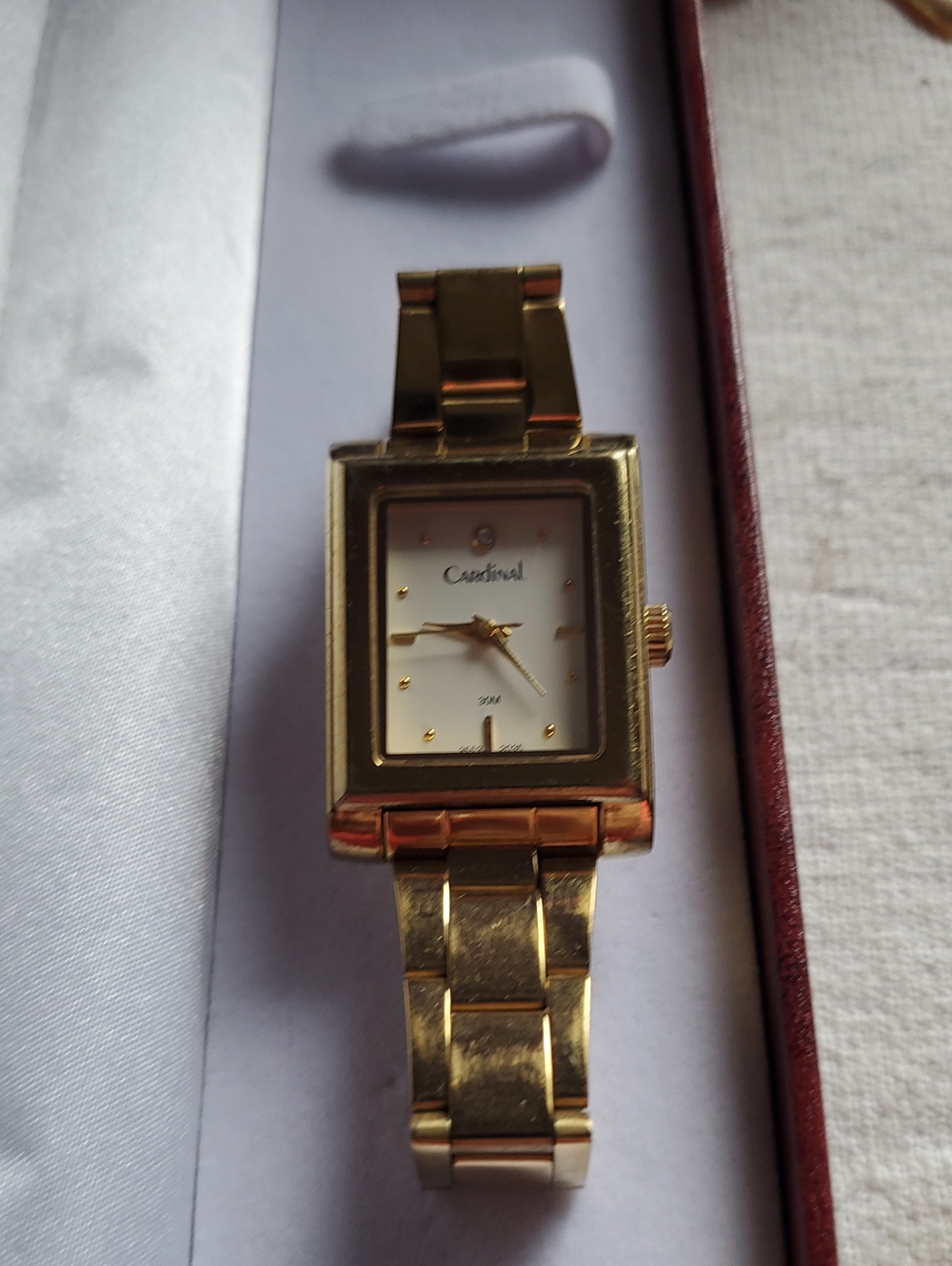 Cardinal Women's Rectangular Bracelet Watch